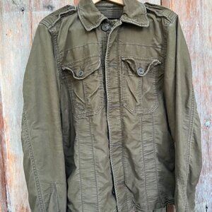Abercrombie & Fitch Sentinel Jacket Military Green Vintage Size Mens M